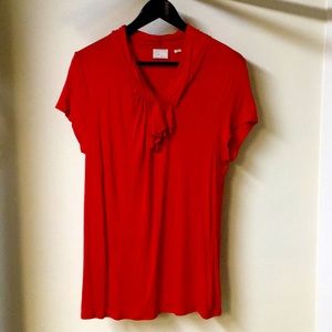 Anthropologie 9 Hi5 cap sleeve top